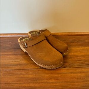 MIA Alma Clog Brown Suede 40